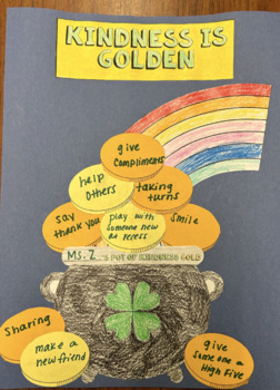 Preview of Kindness Pot of Gold | St. Patrick's Day SEL
