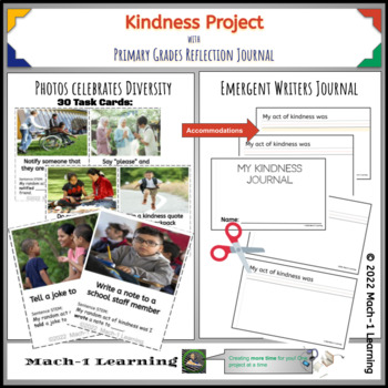 Preview of Kindness Project - Preschool and Primary Grades - Social 'n Emotional Learning