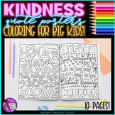 Kindness Quote Coloring Pages Posters Classroom Decor