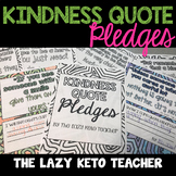 Kindness Quote Pledges