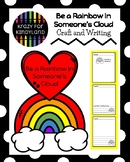 Kindness Rainbow Craft, Writing Activity for Back to Schoo