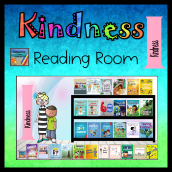 Preview of Kindness Reading Room 2 - Virtual Library