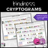 Kindness Secret Message Word Puzzle - Crack the Code Cryptograms