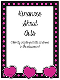 Kindness Shout Outs