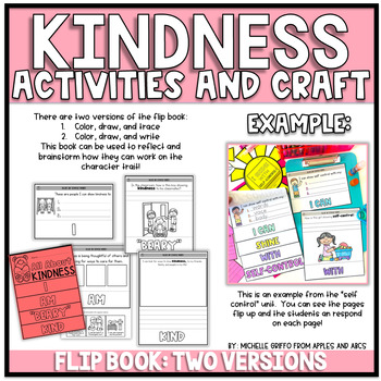 Kindness Social Emotional Learning Character Education Kindergarten SEL