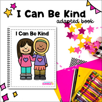 Preview of Kindness Social Story Special Education Adapted Book Circle Time Manners Lesson
