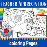 Teacher Appreciation day Coloring Pages | teacher apprecia