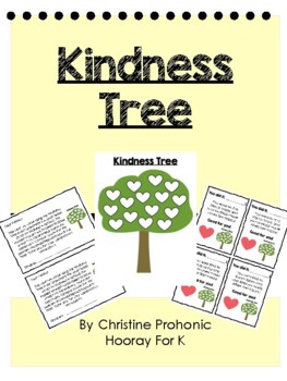Preview of Kindness Tree Poster and Notes Home (Conscious Discipline)