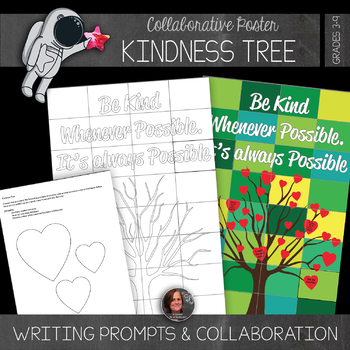Preview of Kindness Tree Valentine's Day Collaborative Poster