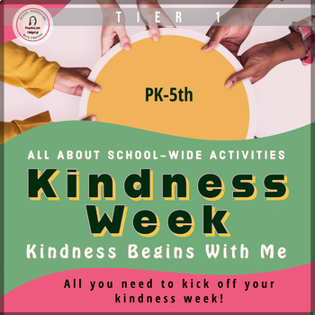 Preview of ❤️Create Kindness Week: February Planning kit for Random Acts of Kindness Week