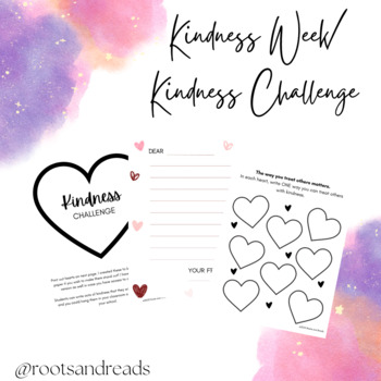 Preview of Kindness Week/ Kindness Challenge