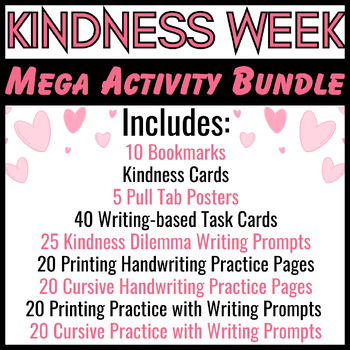 Preview of Kindness Week Mega Bundle for Elementary Students