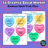 Kindness Week Spirit Week (English/Spanish)