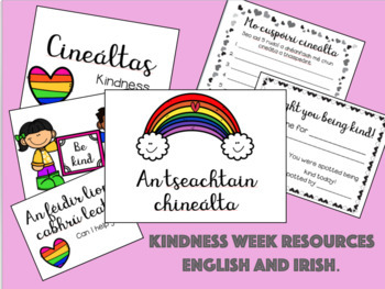 Preview of Kindness Week as Gaeilge! An tseachtain chineálta resource pack
