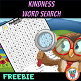 Kindness Word Search Activity - FREE