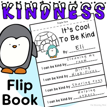 Kindness Writing Activity by The Blooming Mind | TpT