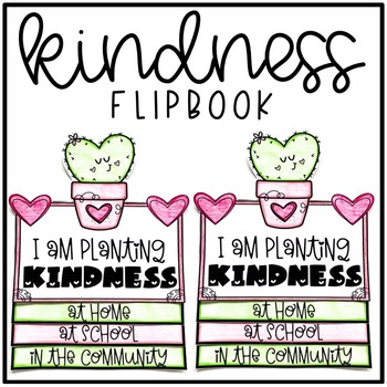 Preview of Kindness Writing Flipbook