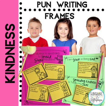 Preview of Kindness Activities | Writing Prompts | Writing Frames | Task Cards | Puns