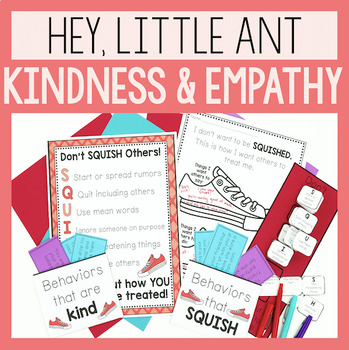 Preview of Hey, Little Ant: SEL Read Aloud Activities For Kindness, Empathy & Friendship