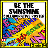 Kindness and Friendship Collaborative Poster | Be the Suns
