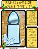 Kindness and Light Candle Craftivity