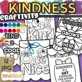 Kindness coloring pages. 12 Cute pennants for Back To Scho