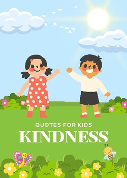 Preview of Kindness for Kids Quote & Skill Cards