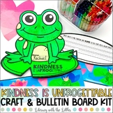 Kindness is UnFROGettable | Frog Craft & Bulletin Board Ki