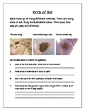 Kinds of Soil - Worksheet