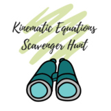 Kinematic Equations Scavenger Hunt