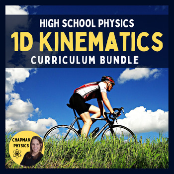 Preview of Kinematics Curriculum for High School Physics - Guided Notes - Curriculum Only