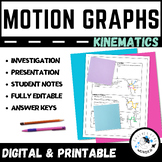 Kinematics - Motion Graphs - PPT Lesson & PhET Investigati