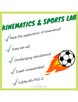 Preview of Kinematics and Sports Physical Science Lab