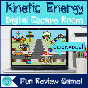 Preview of Forms of Energy & Kinetic Transformation Escape Room Activity: MS-PS3-5 Review