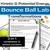Kinetic & Potential Energy Transformation Lab: Bounce Ball