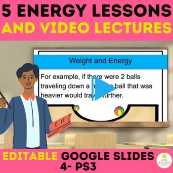 Preview of Kinetic Potential and Transfer of Energy Powerpoint Presentations Bundle