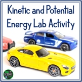Kinetic and Potential Energy Lab Activity with Toy Cars