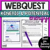 Kinetic and Potential Energy Webquest Activity