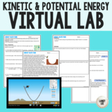 Kinetic vs. Potential Energy Virtual Lab - PDF & Digital