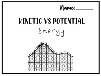 Preview of Kinetic vs Potential Energy Powerpoint and Guided Notes