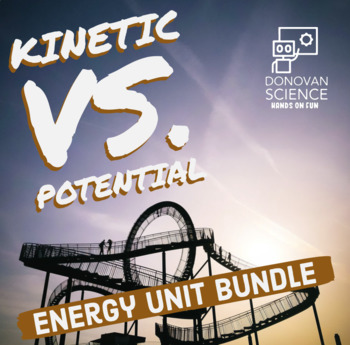 Preview of Kinetic vs. Potential Energy Unit Bundle