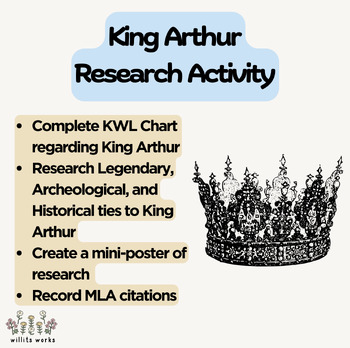 Preview of King Arthur Research Activity