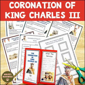 Preview of King Charles Coronation | King Charles III | Coronation Activities | Grades 2-5