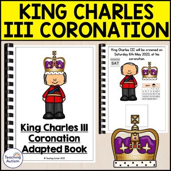 Preview of King Charles III Coronation Adapted Book