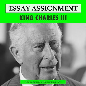 Preview of King Charles III Research Organizer & Paper Assignmen — British History — Rubric