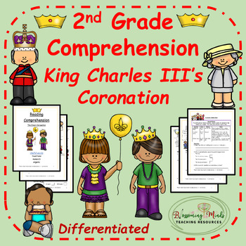 Preview of King Charles III's Coronation Comprehensions 2nd Grade
