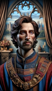 Preview of King Edward II: Reign and Challenges Poster