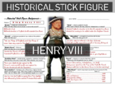King Henry VIII Historical Stick Figure (Mini-biography)