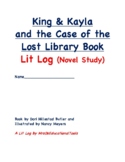 King & Kayla and the Case of the Lost Library Book Lit Log