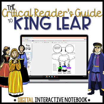 Preview of The Critical Reader's Guide to King Lear: Digital Interactive Notebook